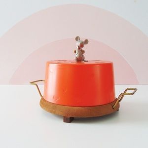 Vintage Cheese Plate